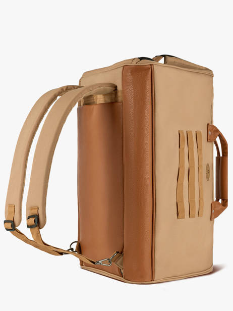 Reistas Voor Cabine Rugzak Travel Cabaia Beige travel DUFFV2 ander zicht 4